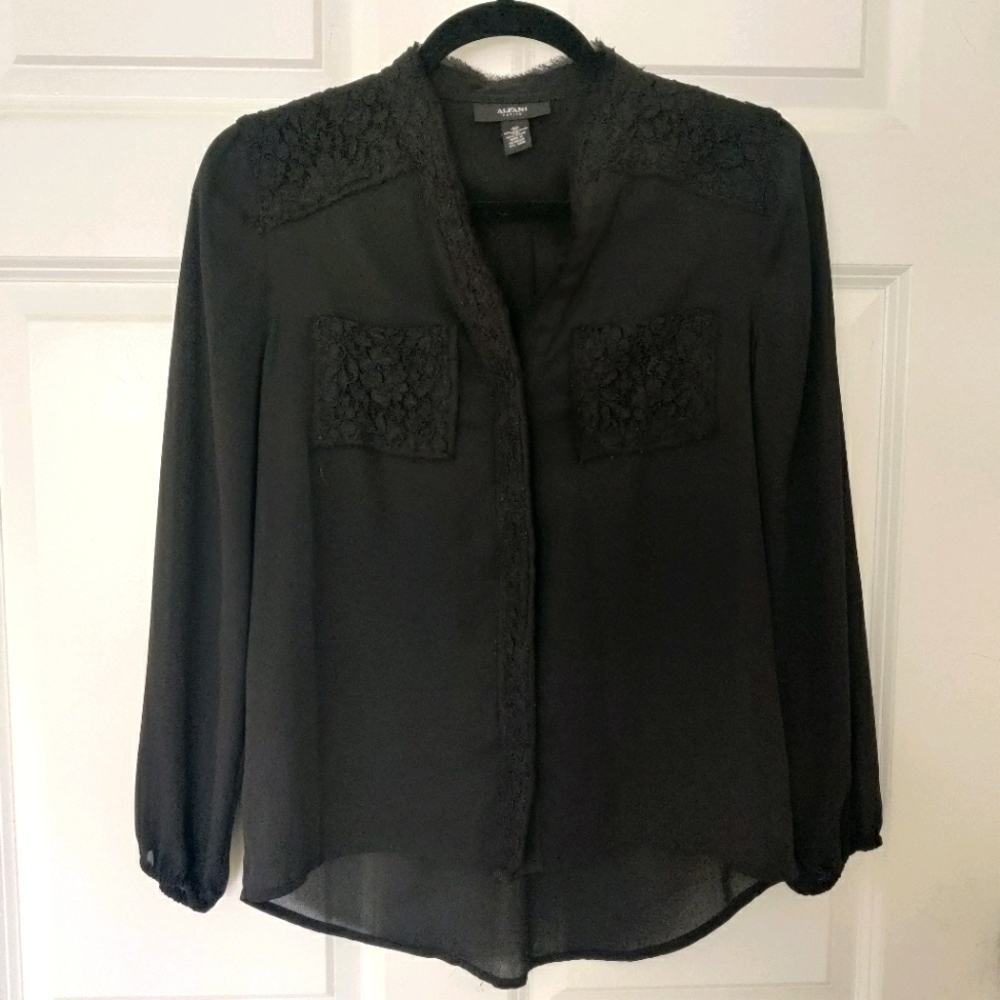 Alfani Lace Top